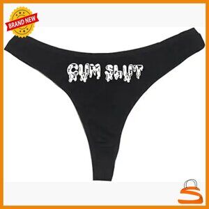 High Rise Thong Panties, Cotton Blend, Large Size, Sexy Design